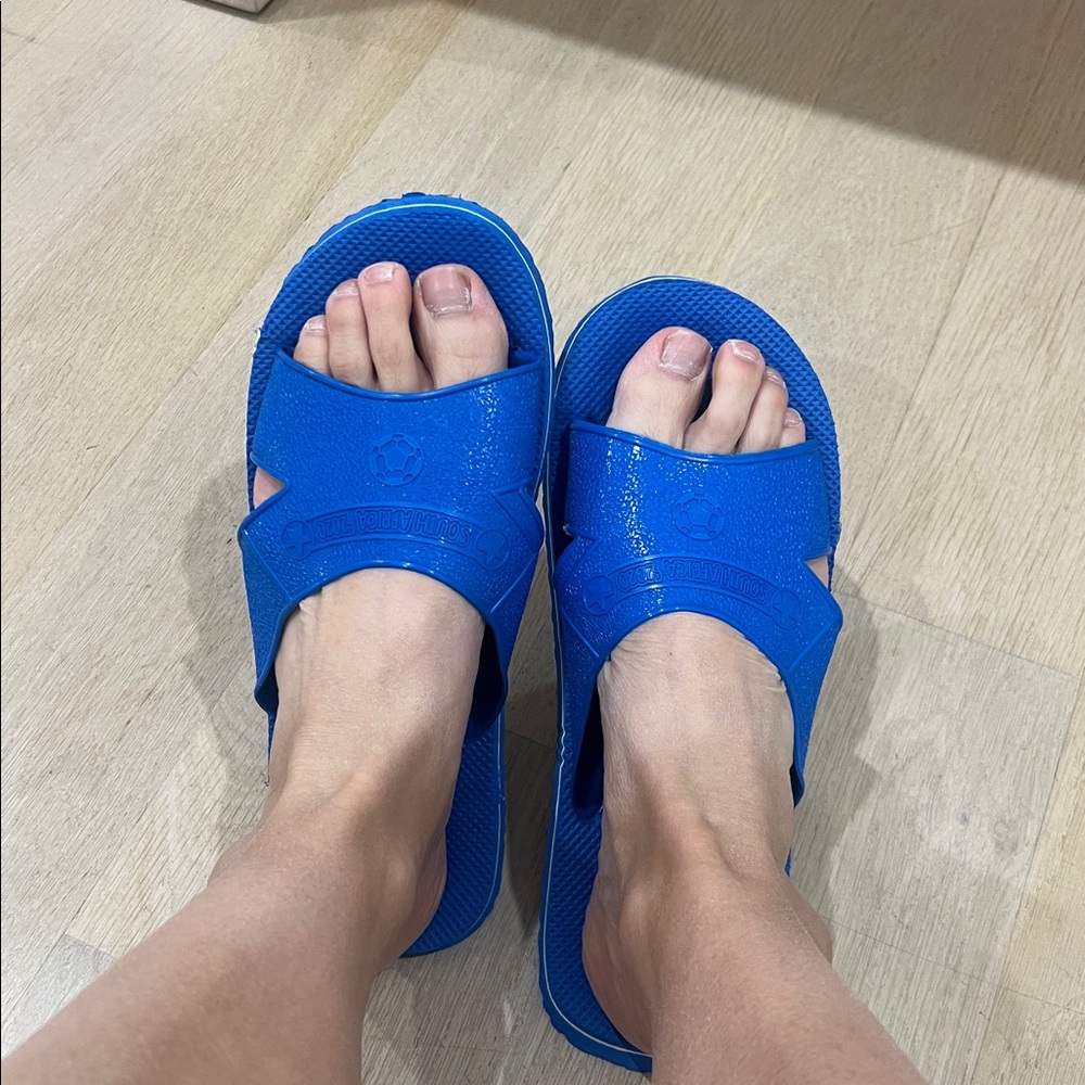 Blue Women's Slippers